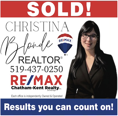Read more about the article Christina Blonde, Re/Max Chatham-Kent Realty Inc.