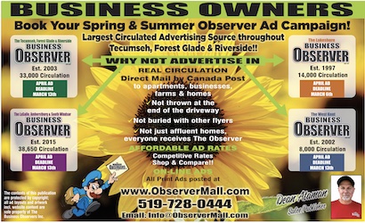 You are currently viewing Tecumseh, Forest Glade & Riverside Business Observer