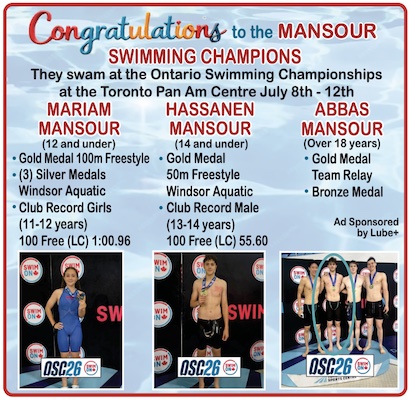 Read more about the article Mansour Family Swimming Champs