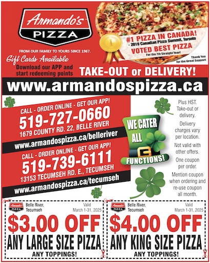 You are currently viewing Armando’s Pizza – Belle River